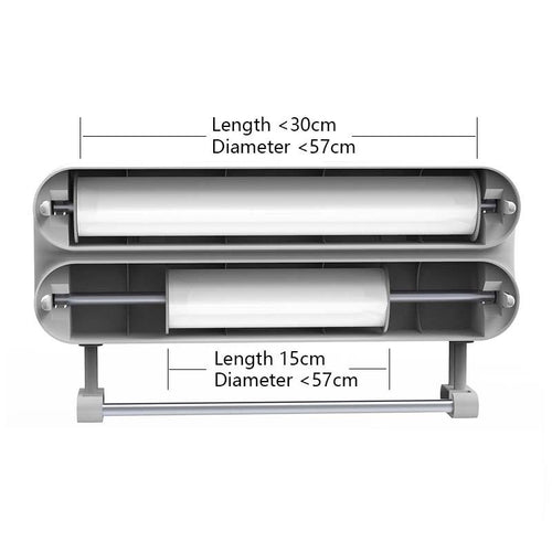 3-in-1 Plastic Wrap Dispenser