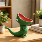 Resin Lizard Storage Holder, Cute Lizard Soap Dish & Key Tray, Hand-Painted Desktop Ornament
