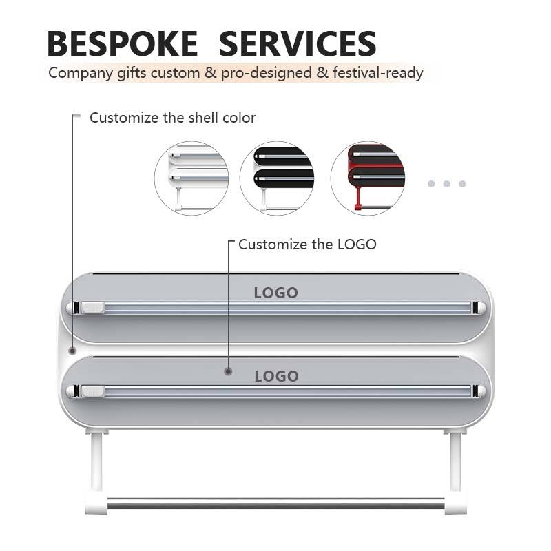 3-in-1 Plastic Wrap Dispenser