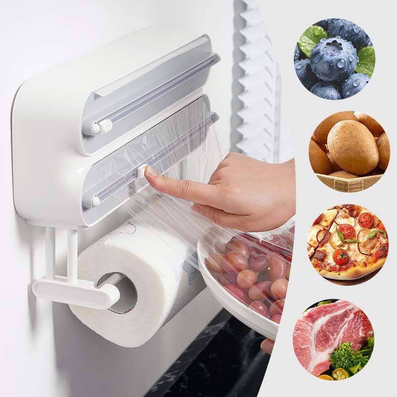 3-in-1 Plastic Wrap Dispenser