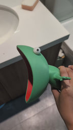 Resin Lizard Storage Holder, Cute Lizard Soap Dish & Key Tray, Hand-Painted Desktop Ornament