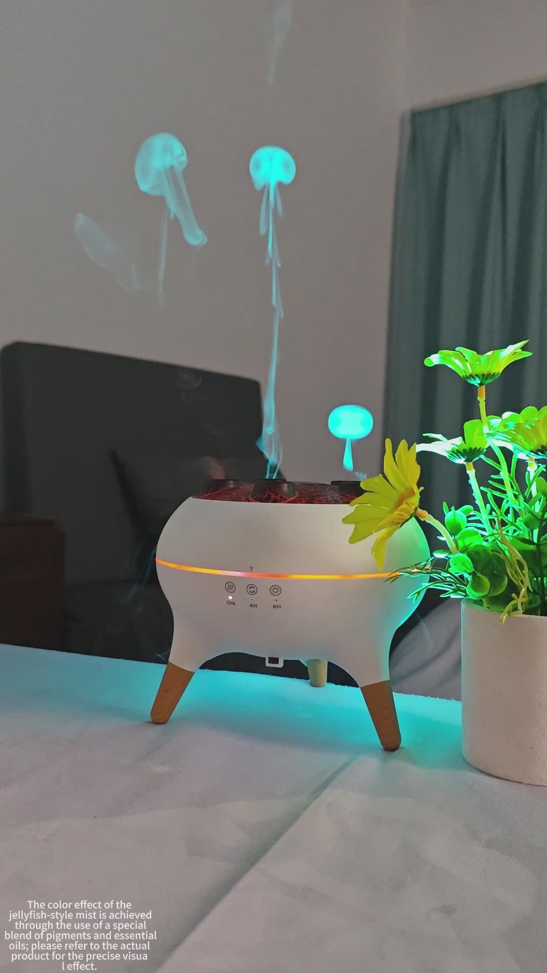Dynamic Jellyfish Volcano Aroma Diffuser